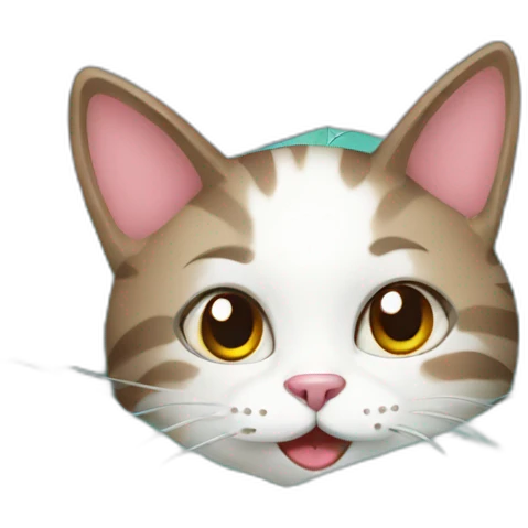 cat in gift box emoji