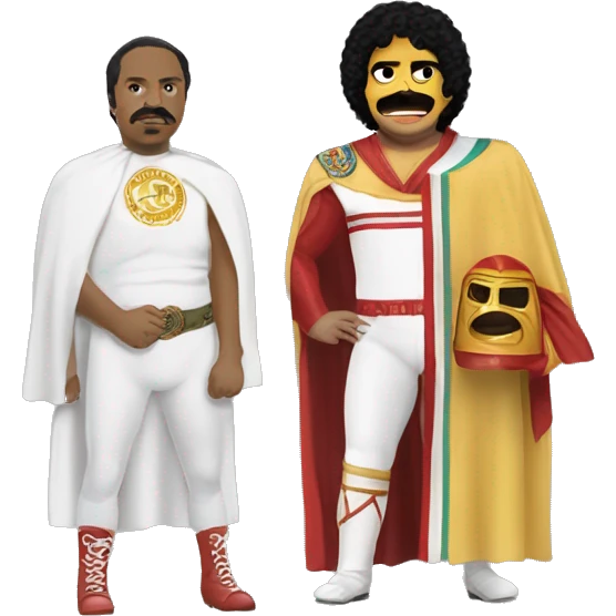 Encarnacion and nacho libre emoji