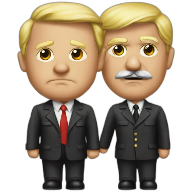 Hitler et trump emoji