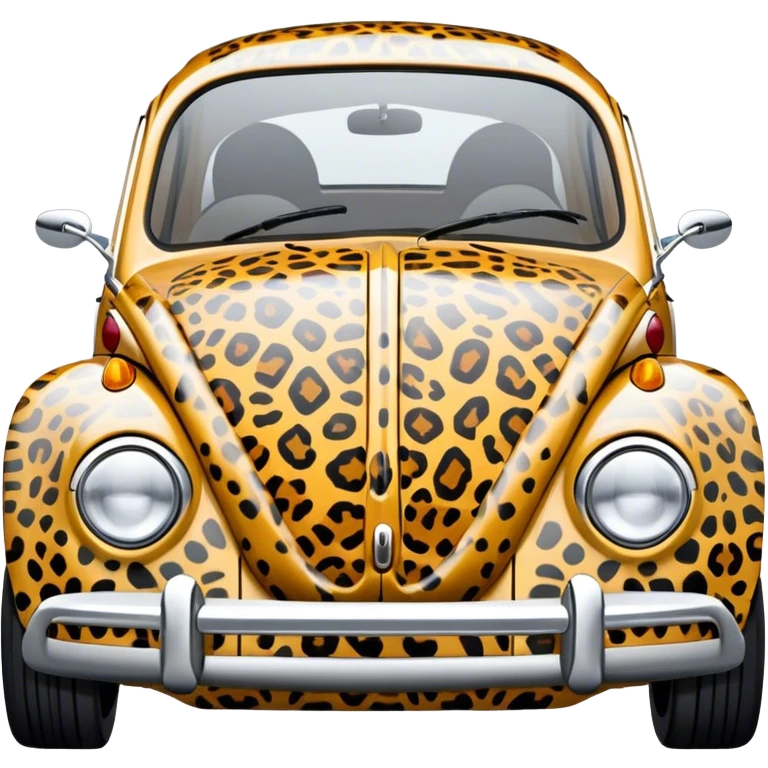 leopard bug car emoji