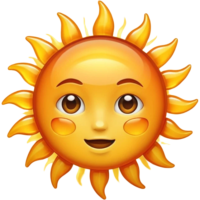 Sun-jam emoji