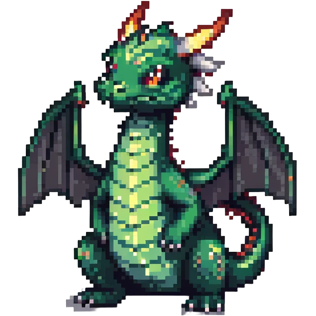 dragon with tiny wings emoji
