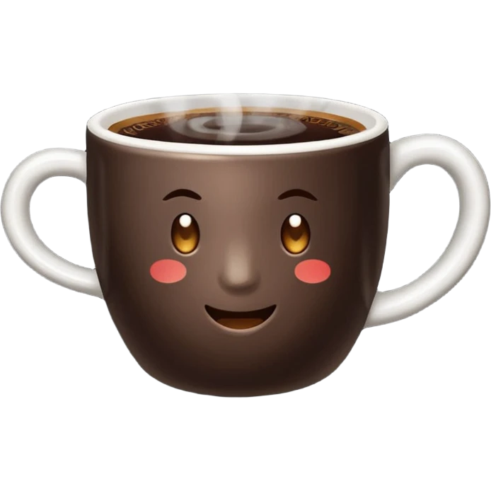 Hot coffee emoji
