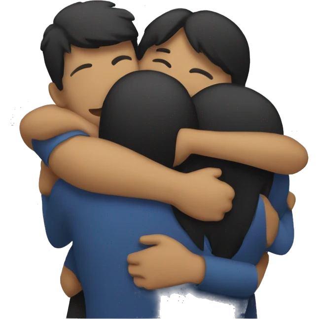 group hug emoji