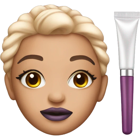 Makeup in packaging  emoji