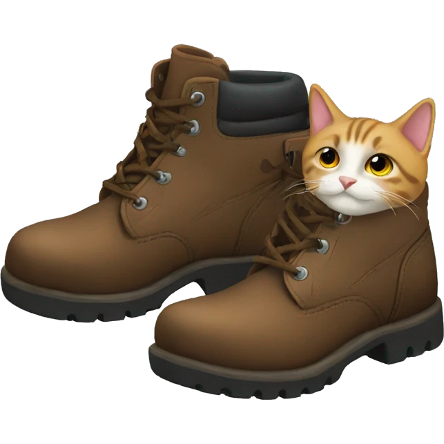 Boots and cats emoji