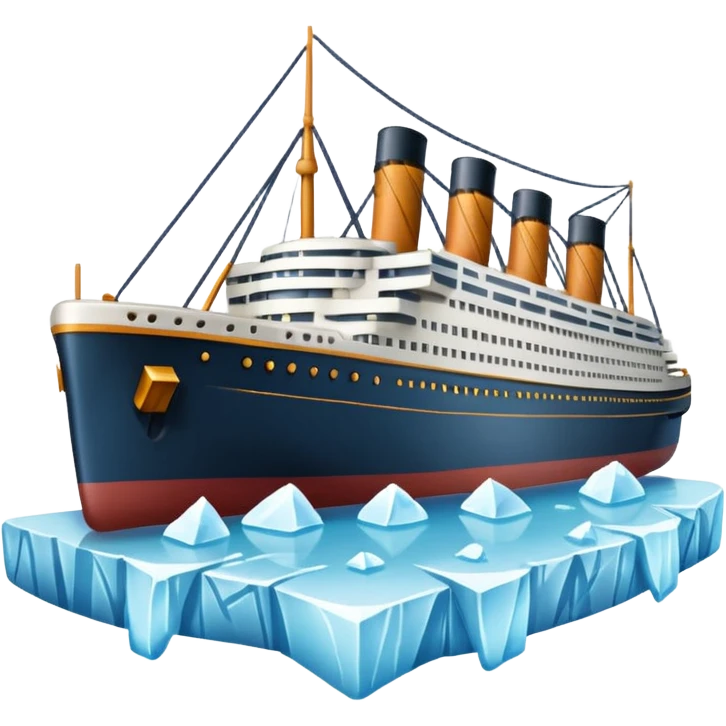 titanic emodji emoji