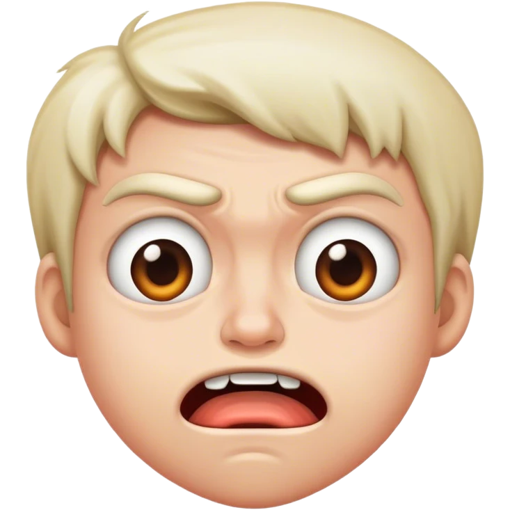 Hangry face  emoji