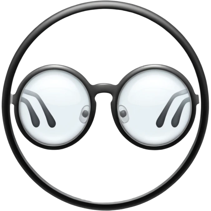 Glasses Lens emoji