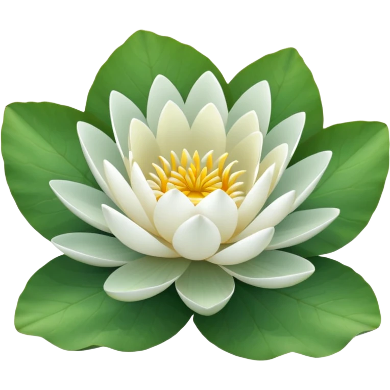 water lily emoji