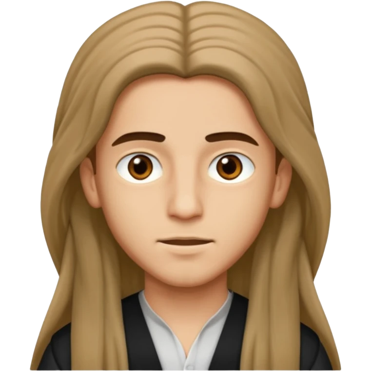 Boy arab long hair emoji
