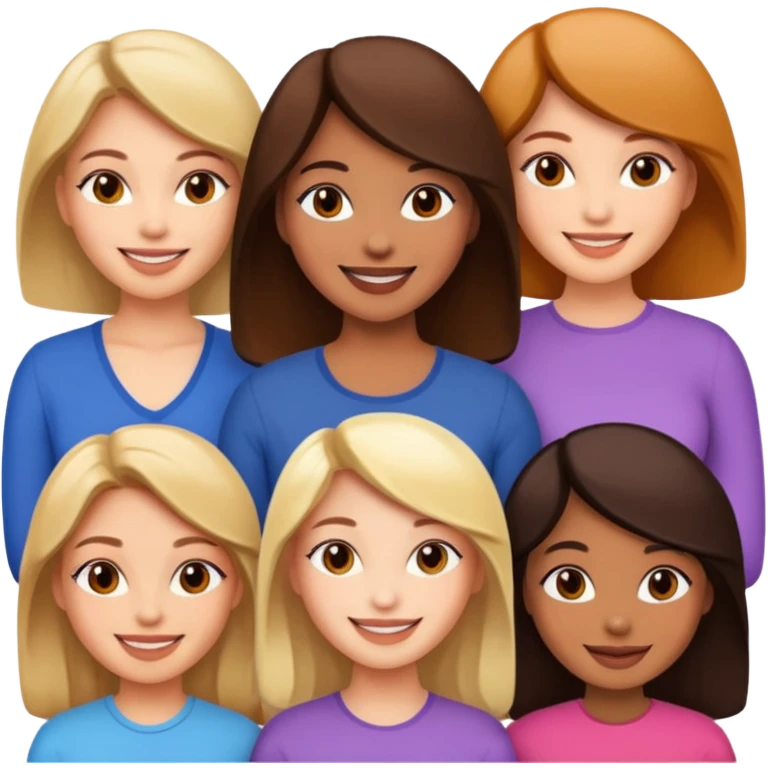 mulheres bonitas emoji