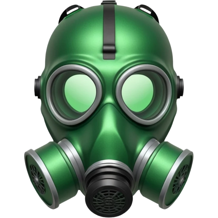 glitter green viper valorant gas mask emoji