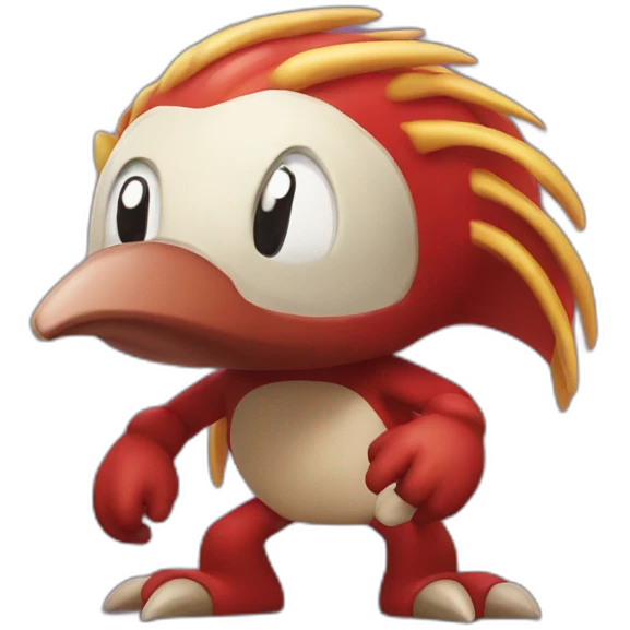 Knuckles the echidna emoji