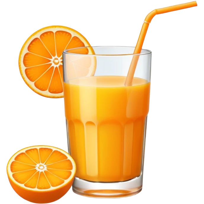 Orange juice emoji
