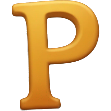Letter P emoji