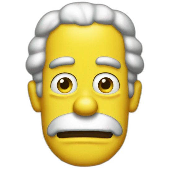 Homer simspon emoji