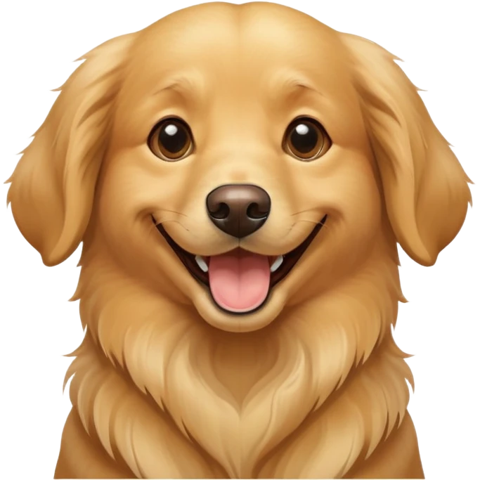 Dog smile emoji