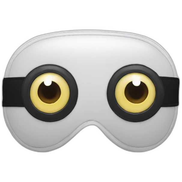 eye mask emoji