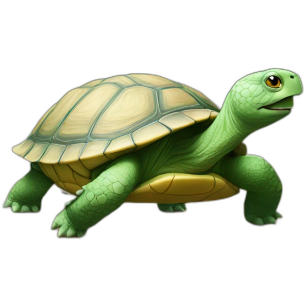 Chat sur tortue emoji