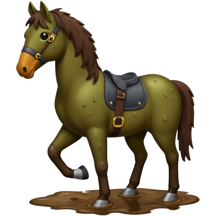 Swamp horse emoji