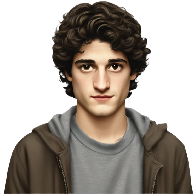 Young Louis Garrel in the 2000s emoji