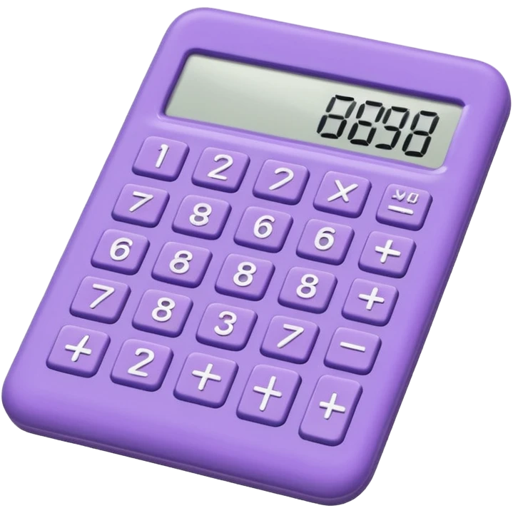 LILAC CALCULATOR emoji