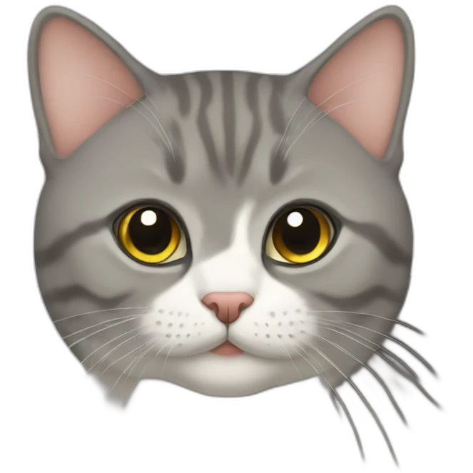 british short hair cat emoji