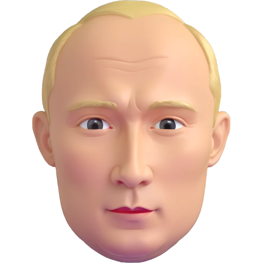 Vladimir Putin face emoji