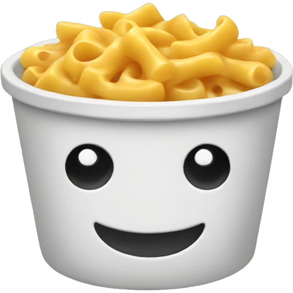 Mac and cheese emoji