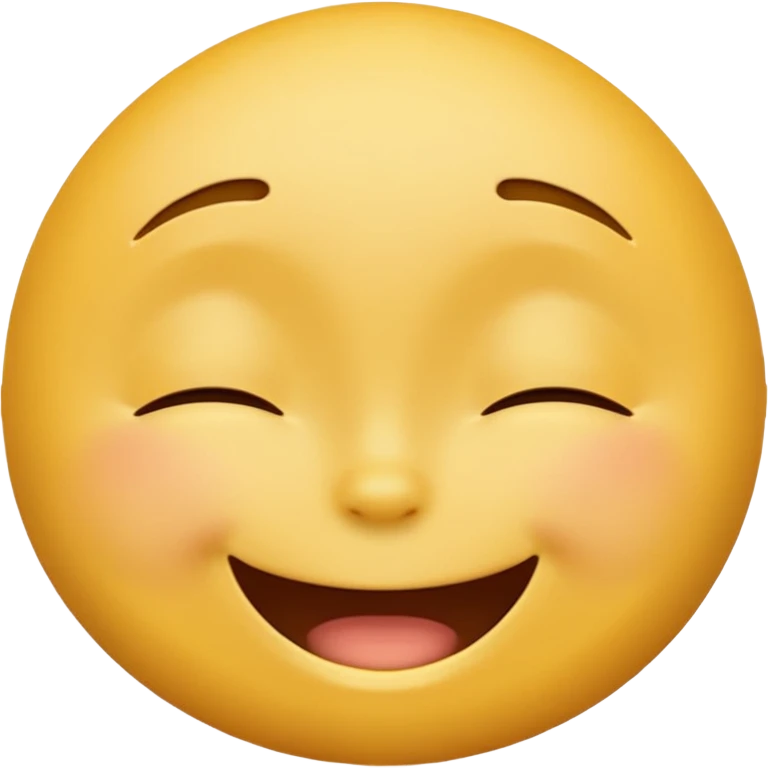 emoji yellow cute face smiling, remove the white part of the eyes emoji