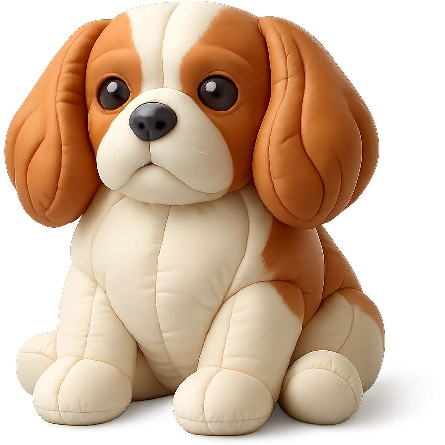 Cavalier King Charles Spaniel dog emoji