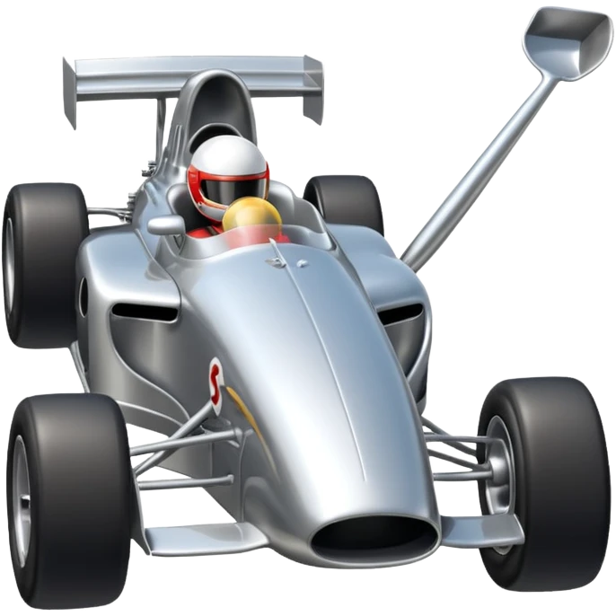 Formula car exhauster emoji