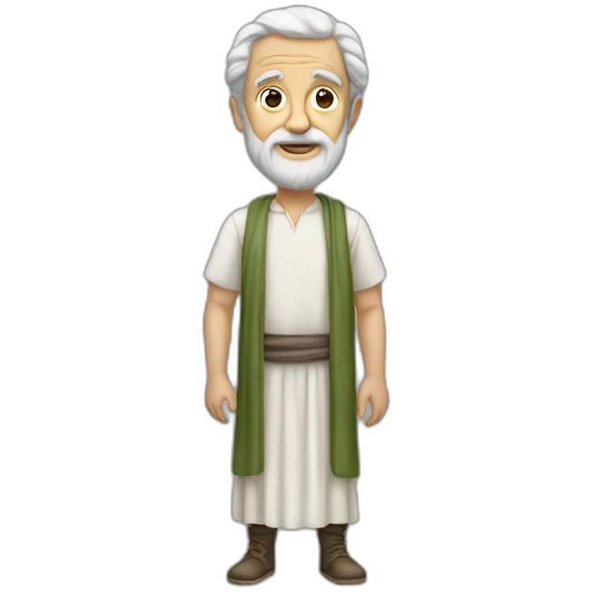 Aristotle full body emoji