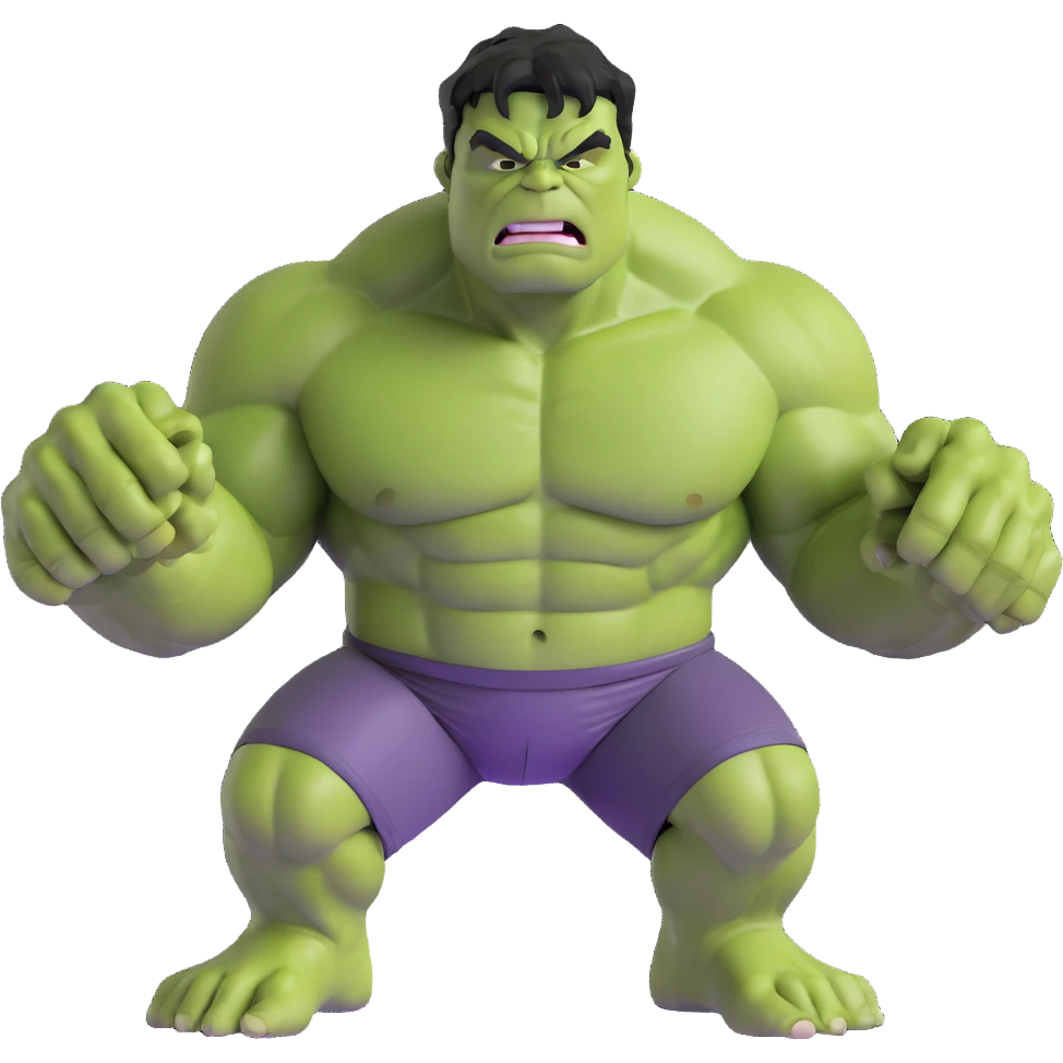 the hulk character emoji