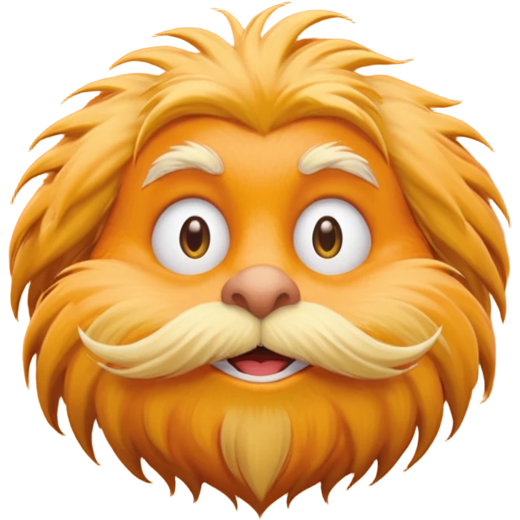 I want Lorax more accurate to the Dr suess film  emoji