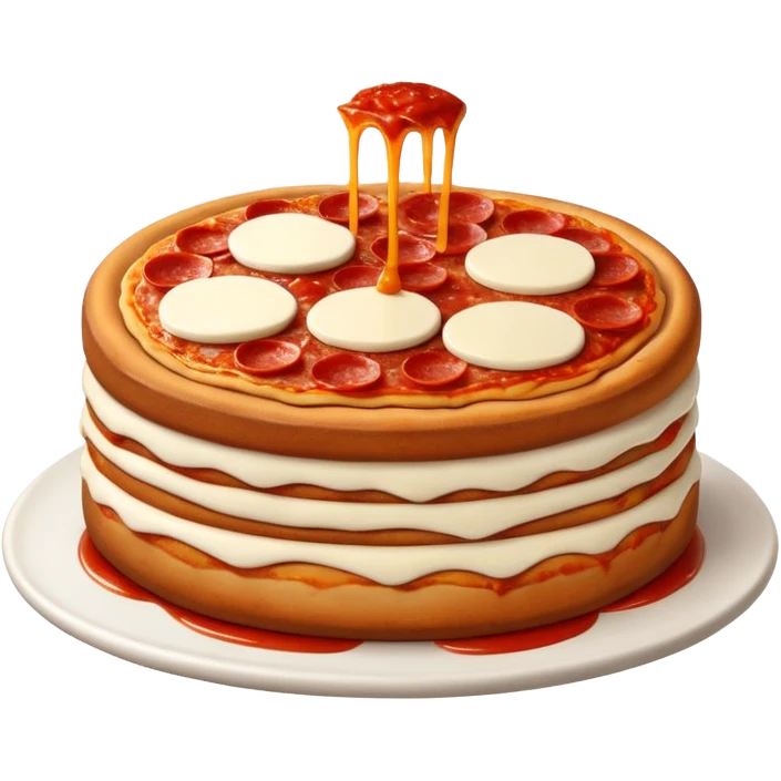 Pizza cake emoji
