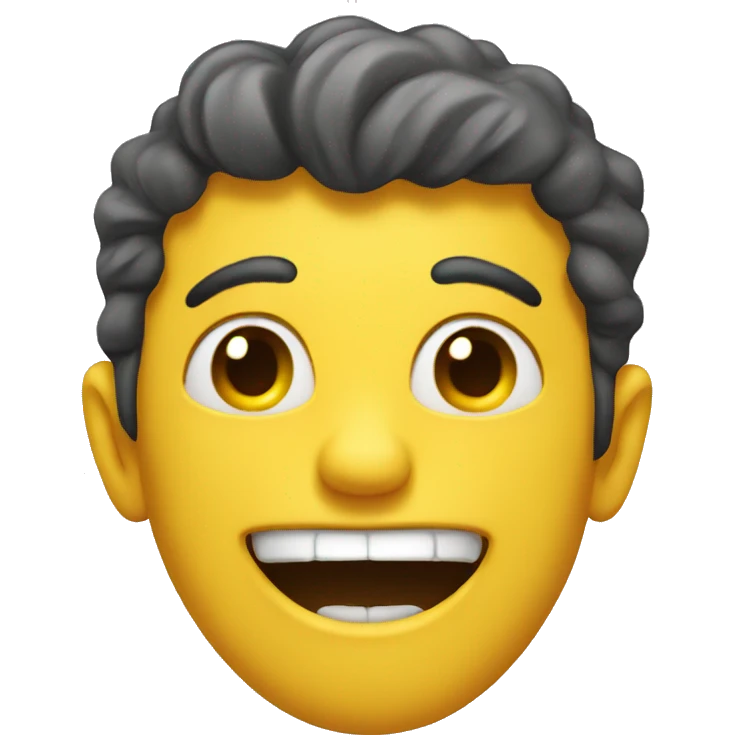 crazy smiley emoji