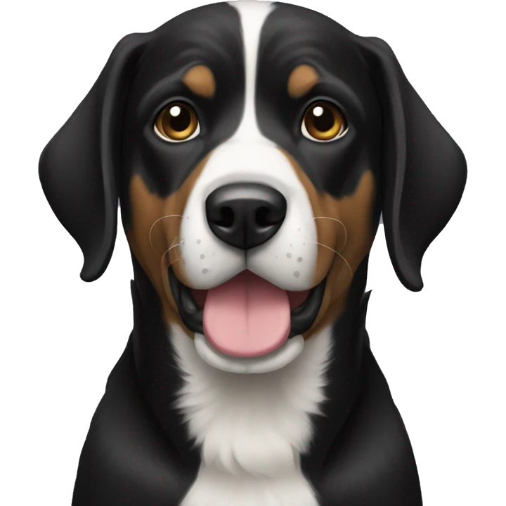 Perro negro emoji