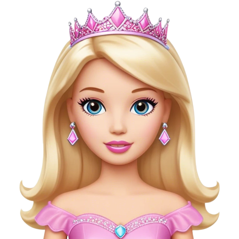 Barbie Princess and Pop Star emoji