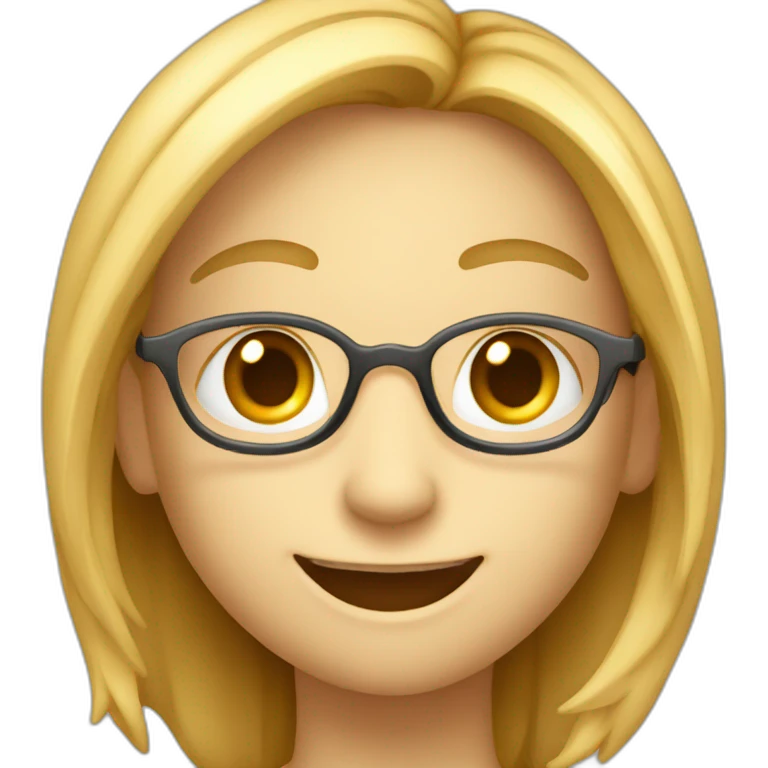 Matematica sorridente emoji