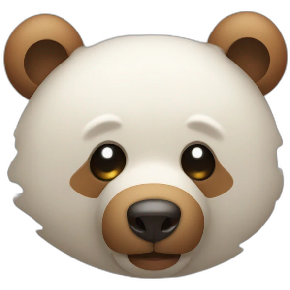 Bear face with steam out of nose emoji