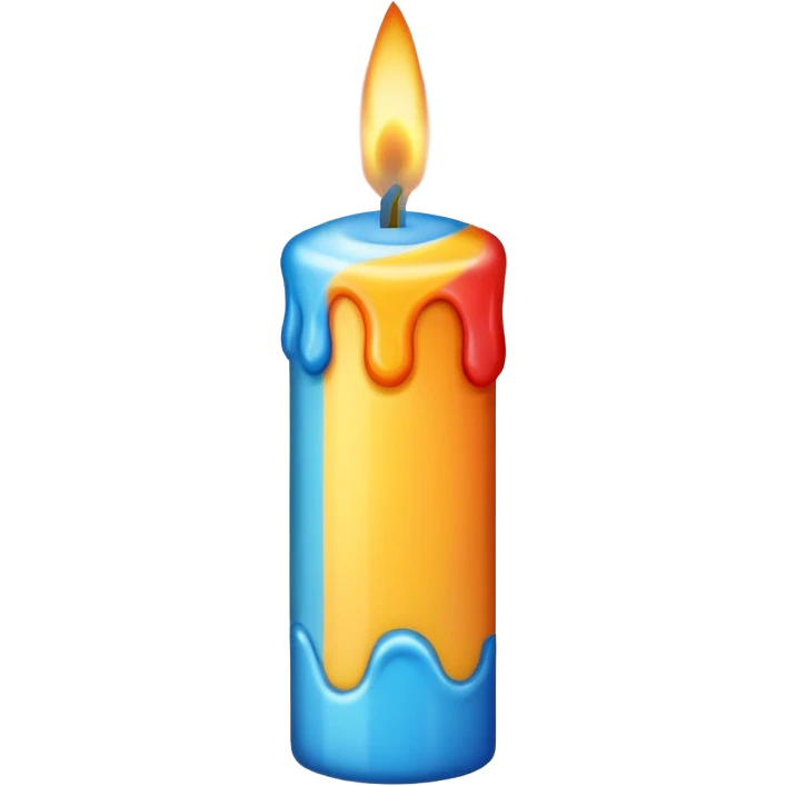 Form € birthday candle  emoji