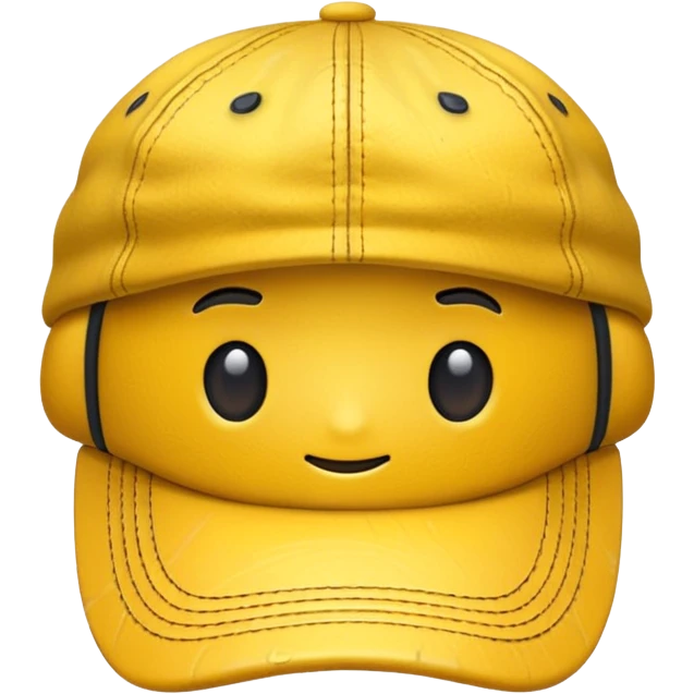 Yellow cap emoji