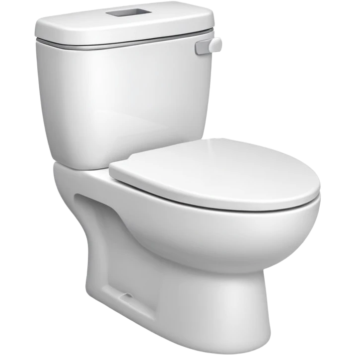 modern white toilet emoji