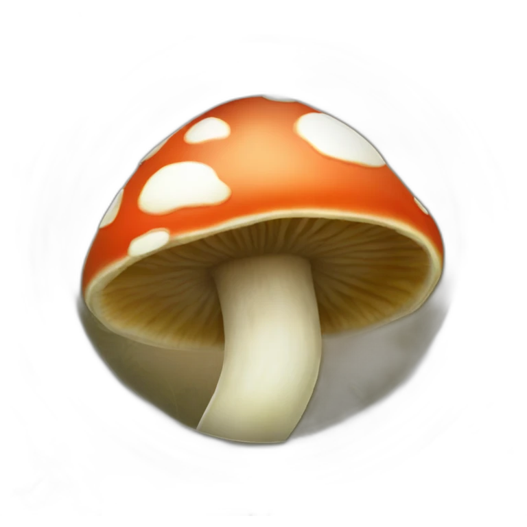 Mushroom in snipper scope emoji