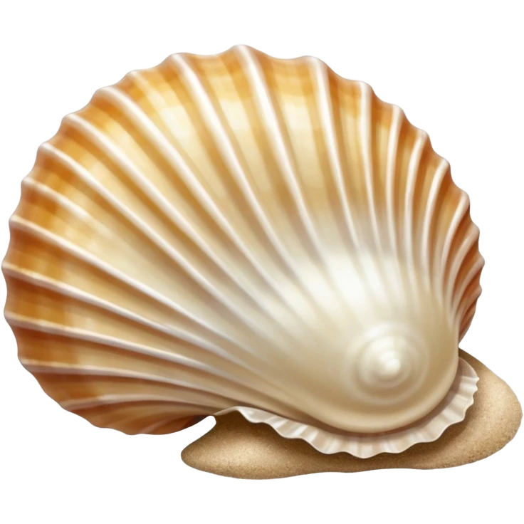 A seashell resting in shallow water on sandy seabed.


























































 emoji