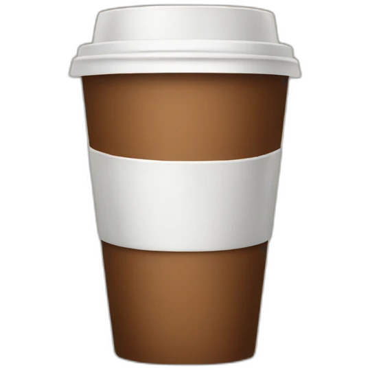 TAKEAWAY coffee emoji