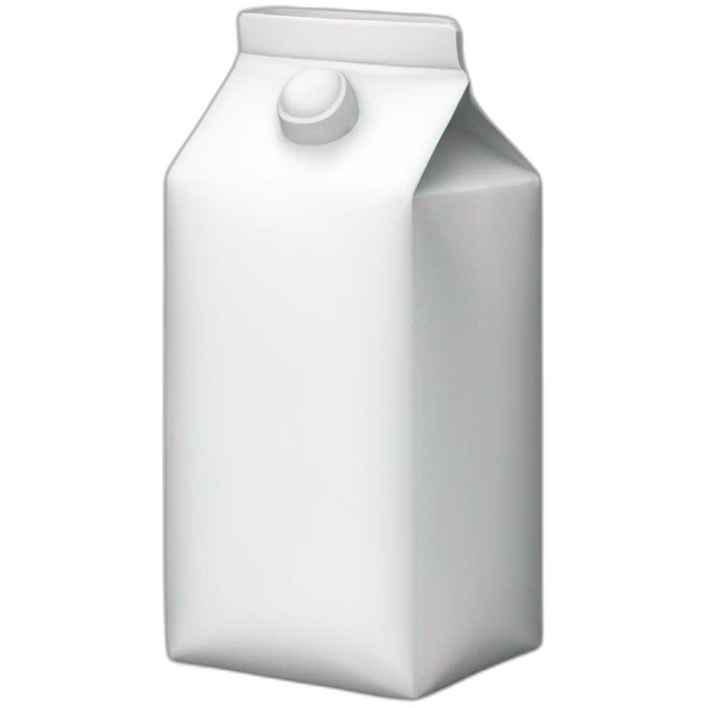 Milk package emoji