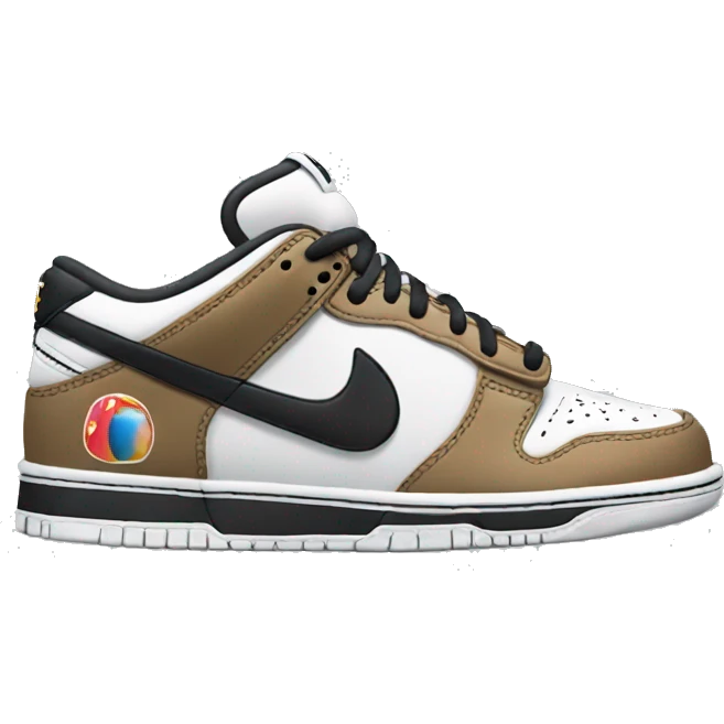 Nike low Dunks  emoji